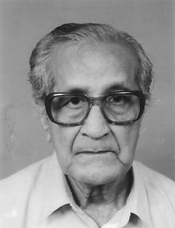 Prof. S.V. Mukherjee (1914-2006) | ©: IUSS Prof. S.V. Mukherjee (1914-2006)